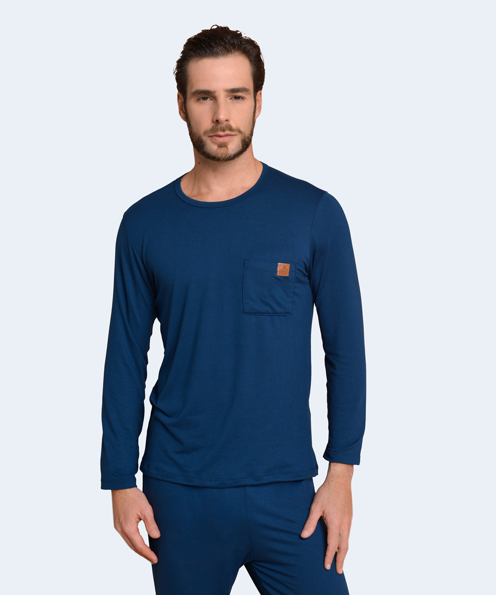 Pijama Peach Touch Masculino Fechado - DANKA